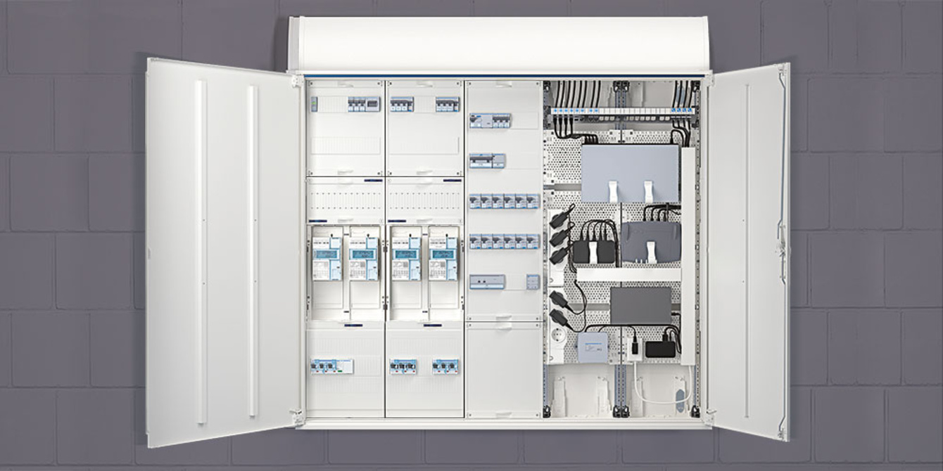 Technikzentrale bei Michael Bölz Elektroinstallationen in Schwäbisch Hall Sulzdorf