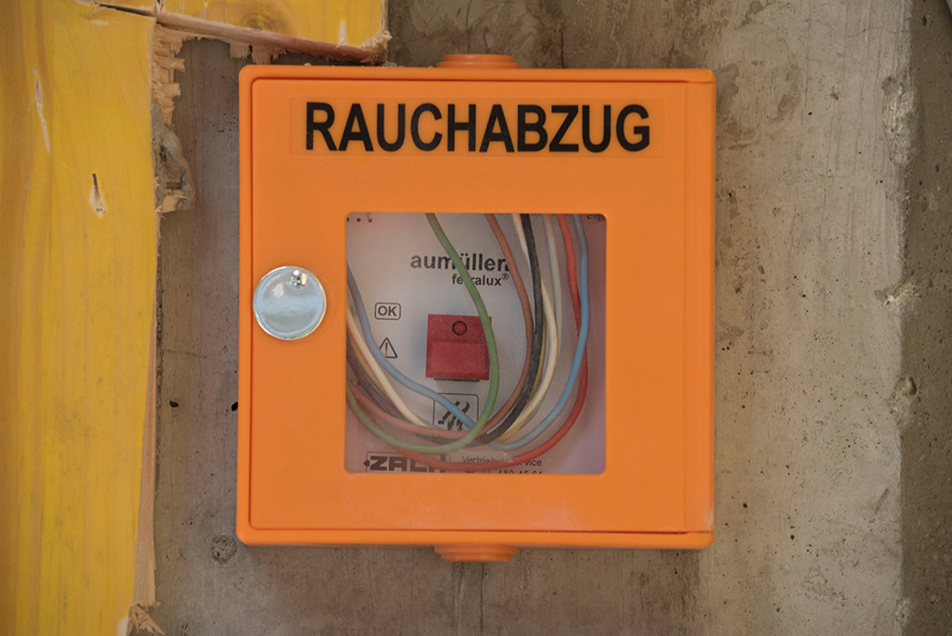Rauchwärme­abzug bei Michael Bölz Elektroinstallationen in Schwäbisch Hall Sulzdorf