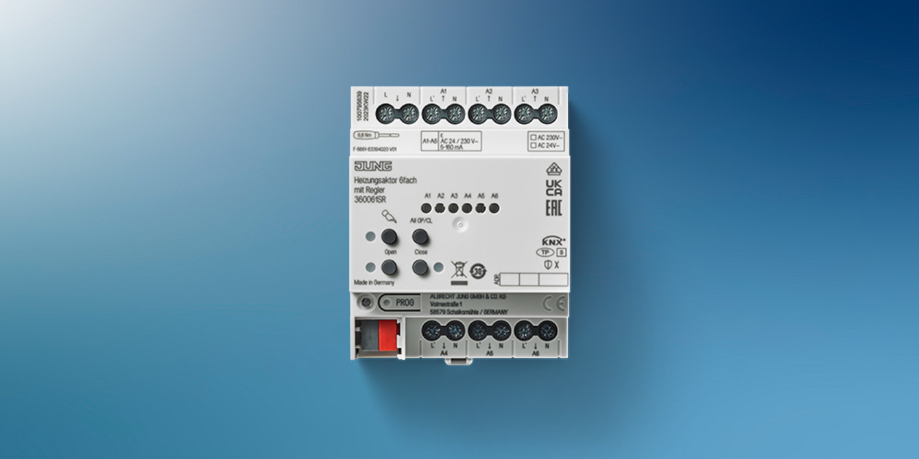 KNX Heizungsaktor 6-fach bei Michael Bölz Elektroinstallationen in Schwäbisch Hall Sulzdorf