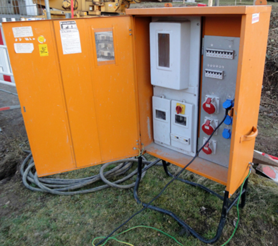 Baustromkasten bei Michael Bölz Elektroinstallationen in Schwäbisch Hall Sulzdorf