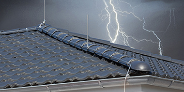 Äußerer Blitzschutz bei Michael Bölz Elektroinstallationen in Schwäbisch Hall Sulzdorf