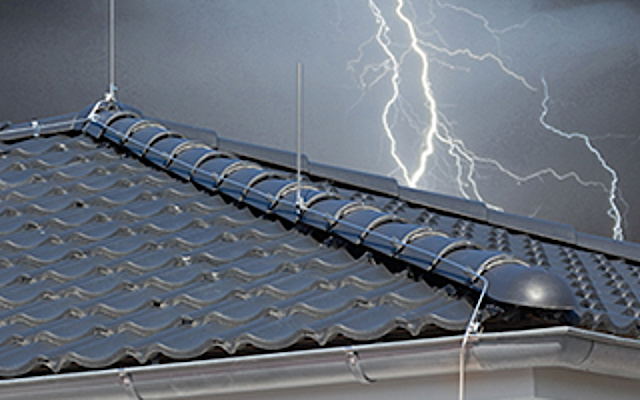 Äußerer Blitzschutz bei Michael Bölz Elektroinstallationen in Schwäbisch Hall Sulzdorf