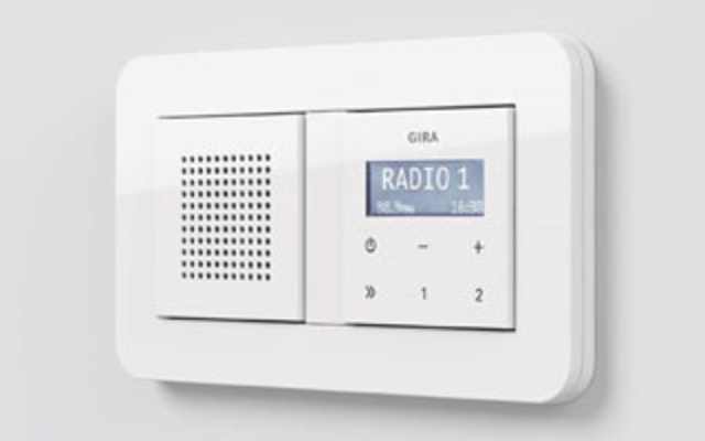 Gira Radio bei Michael Bölz Elektroinstallationen in Schwäbisch Hall Sulzdorf
