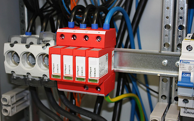 Über­spannungs­schutz bei Michael Bölz Elektroinstallationen in Schwäbisch Hall Sulzdorf